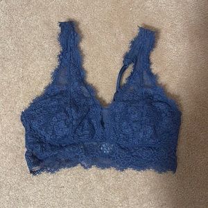 Aerie Eyelash Lace Padded Bralette